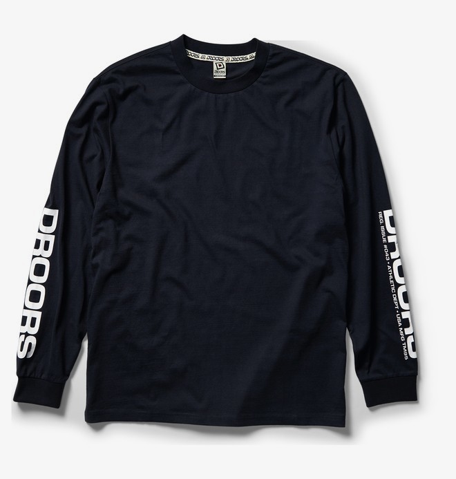 dcshoes, Droors NO. 43 - Camiseta de Manga Larga para Hombre, DC NAVY (btl0) 0 Droors NO. 43 - Camiseta de Manga Larga para Hombre Azul ADYZT04673 DC Shoes