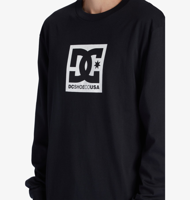 DC Square Star - Long Sleeve T-Shirt for Men  ADYZT04997