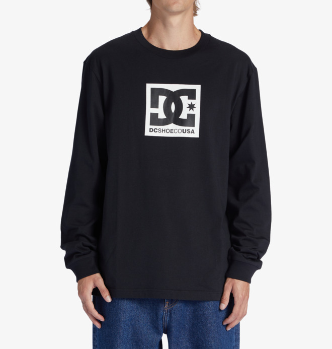 DC Square Star - Long Sleeve T-Shirt for Men  ADYZT04997
