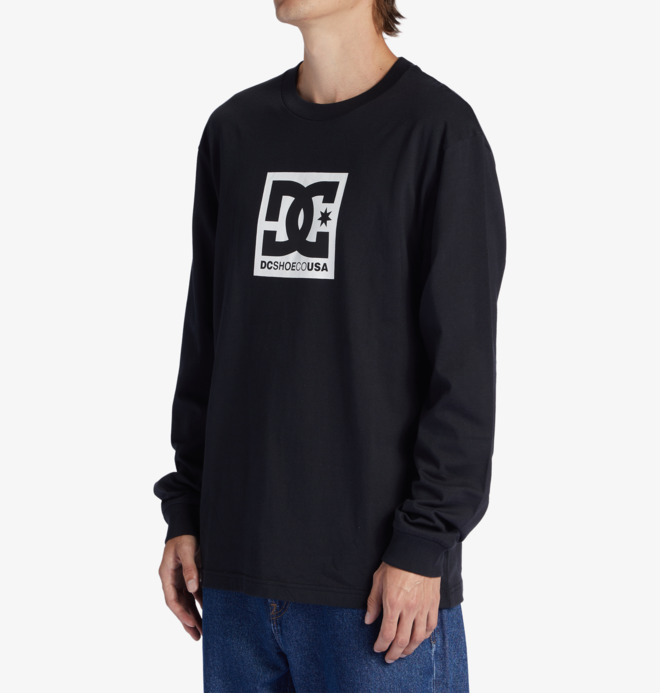 DC Square Star - Long Sleeve T-Shirt for Men  ADYZT04997