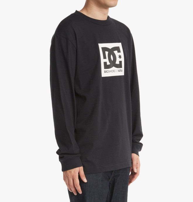 DC Square Star - Long Sleeve T-Shirt for Men  ADYZT04997