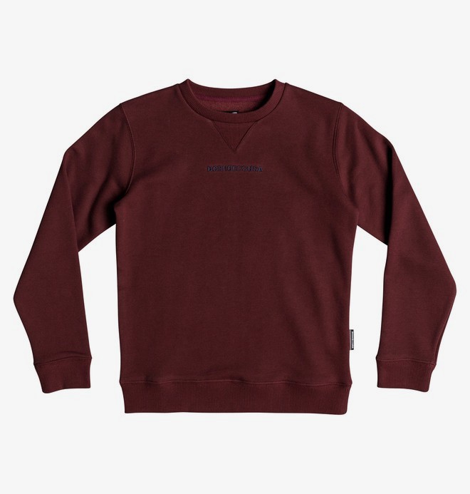 dcshoes, Craigburn - Sweatshirt für Jungen 8-16, CABERNET (rzf0) 0 Craigburn - Sweatshirt für Jungen 8-16 Rot EDBFT03138 DC Shoes