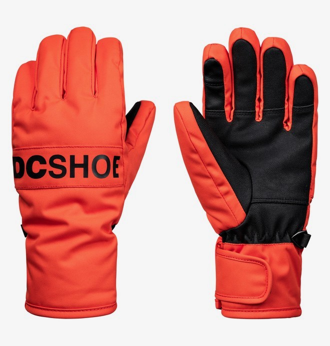 dcshoes, Franchise - Guantes para esquí/snowboard para Chicos 8-16, RED ORANGE (nmn0) 0 Franchise - Guantes para esquí/snowboard para Chicos 8-16 Naranja EDBHN03008 DC Shoes