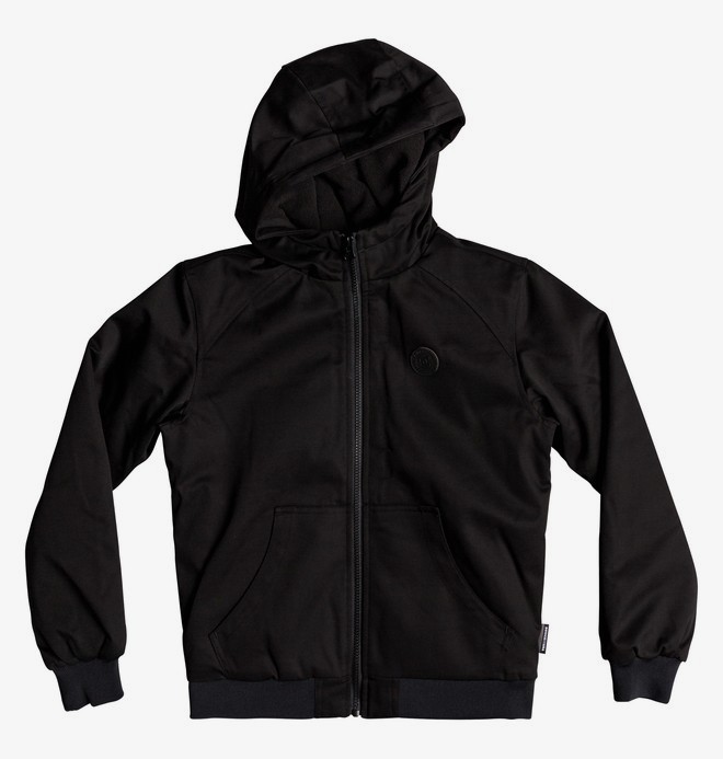 dcshoes, Ellis - Chaqueta resistente al agua con capucha para Chicos 8-16, BLACK (kvj0) 0 Ellis - Chaqueta resistente al agua con capucha para Chicos 8-16 Negro EDBJK03035 DC Shoes