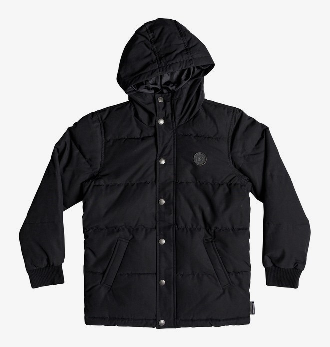 dcshoes, Aydon - Chaqueta acolchada resistente al agua con capucha para Chicos 8-16, BLACK (kvj0) 0 Aydon - Chaqueta acolchada resistente al agua con capucha para Chicos 8-16 Negro EDBJK03036 DC Shoes