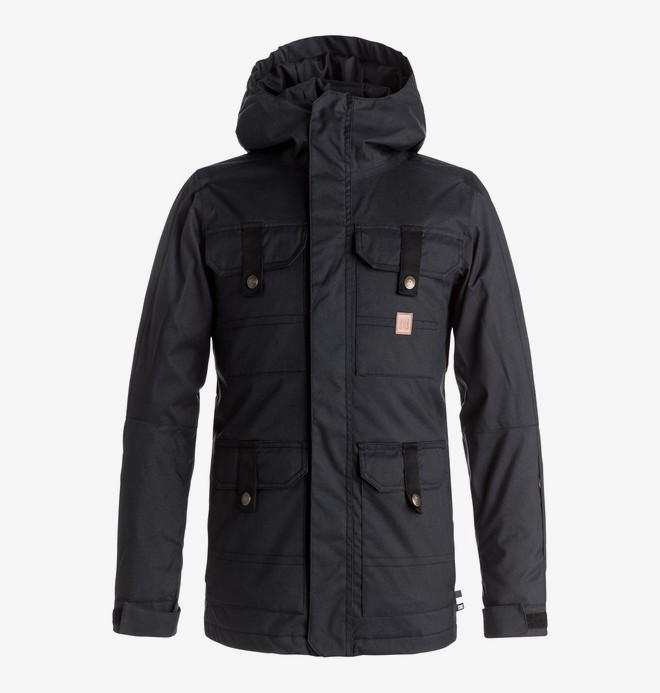 dcshoes, Servo - Chaqueta Para Nieve para Chicos 8-16, BLACK (kvj0) 0 Servo - Chaqueta Para Nieve para Chicos 8-16 Negro EDBTJ03017 DC Shoes