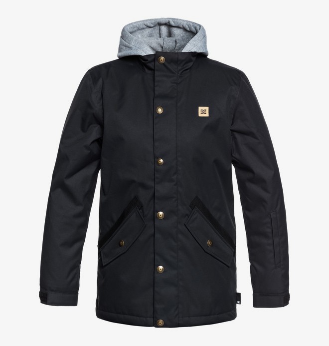 dcshoes, Union - Snow Jacket for Boys 8-16, BLACK (kvj0) 0 Union - Snow Jacket for Boys 8-16 Black EDBTJ03025 DC Shoes