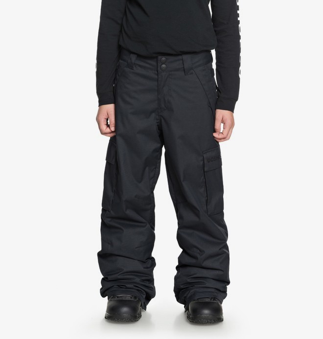 dcshoes, Banshee - Snow Pants for Boys 8-16, BLACK (kvj0) 0 Banshee - Snow Pants for Boys 8-16 Black EDBTP03009 DC Shoes