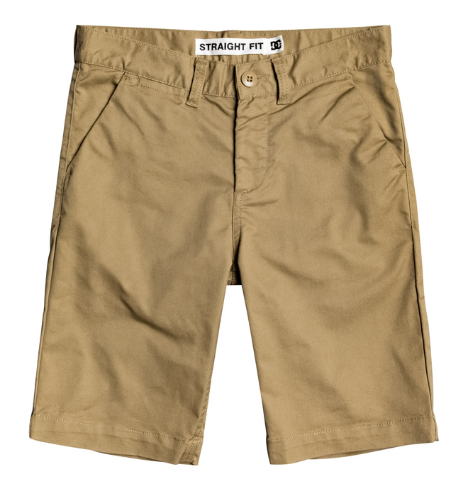 dcshoes, Worker 18.5" - Short chino pour Garçon 8-16 ans, KHAKI (clm0) 0 Worker 18.5" - Short chino pour Garçon 8-16 ans Marron EDBWS03052 DC Shoes