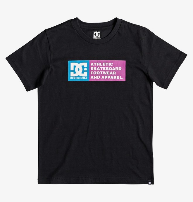 dcshoes, Vertical Zone - Camiseta para Chicos 8-16, BLACK (kvj0) 0 Vertical Zone - Camiseta para Chicos 8-16 Negro EDBZT03316 DC Shoes
