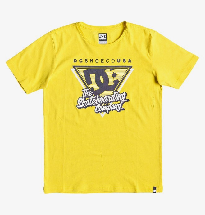dcshoes, Deck 94 - Camiseta para Chicos 8-16, DANDELION (yhh0) 0 Deck 94 - Camiseta para Chicos 8-16 Amarillo EDBZT03326 DC Shoes