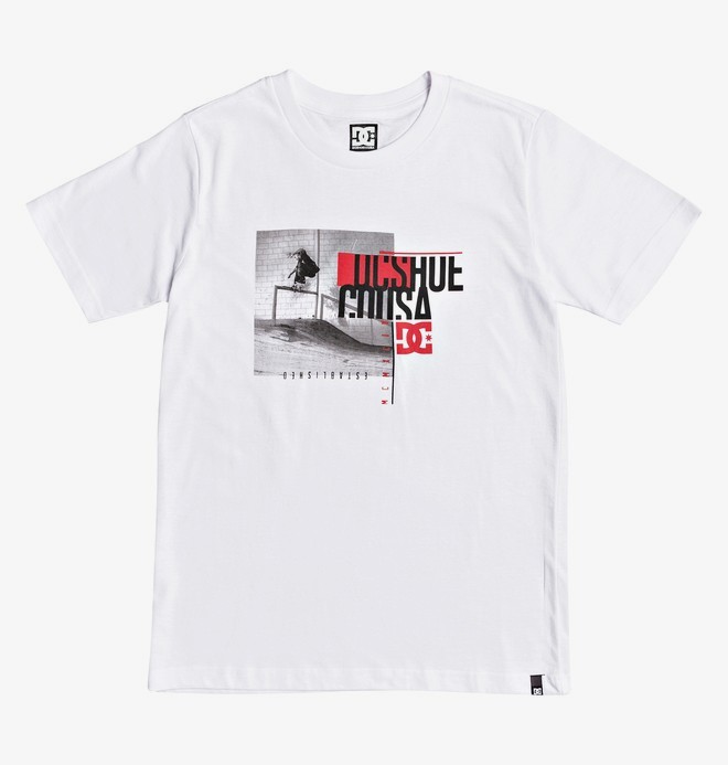 dcshoes, Tiago Court - T-shirt pour Garçon 8-16 ans, SNOW WHITE (wbb0) 0 Tiago Court - T-shirt pour Garçon 8-16 ans Blanc EDBZT03365 DC Shoes