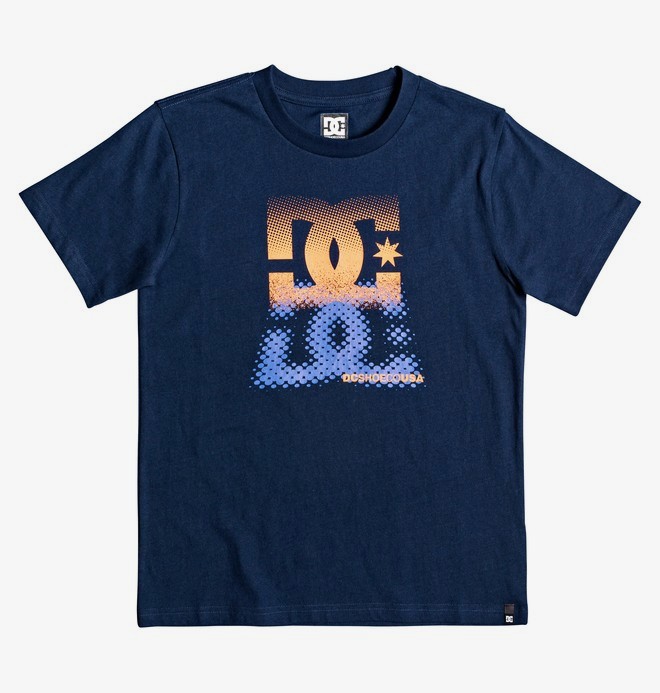 dcshoes, Logo Reflect - Maglietta da Ragazzo 8-16, BLACK IRIS (btl0) 0 Logo Reflect - Maglietta da Ragazzo 8-16 Blue EDBZT03368 DC Shoes