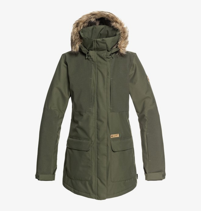 dcshoes, Panoramic - Parka de snow pour Femme, BEETLE (gqm0) 0 Panoramic - Parka de snow pour Femme Vert EDJTJ03032 DC Shoes