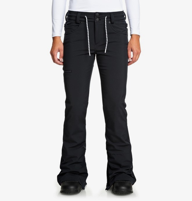 dcshoes, Viva - Softshell Snow Pants, BLACK (kvj0) 0 Viva - Softshell Snow Pants Black EDJTP03023 DC Shoes