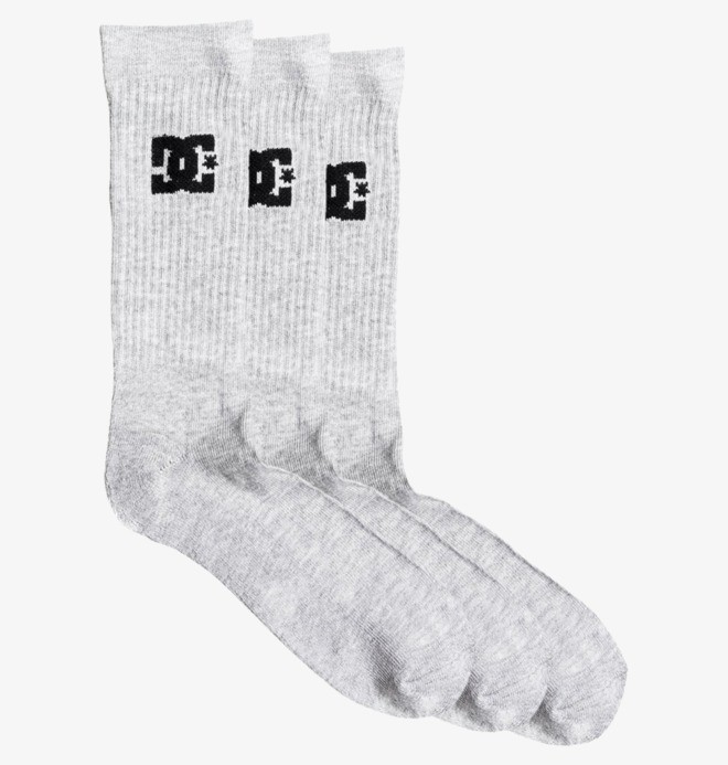 DC - 3-Pack Crew Socks for Men  EDYAA03149