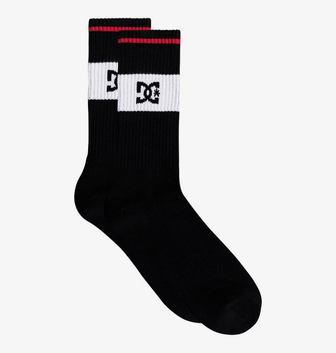 dcshoes, To Me - Calcetines Largos, BLACK (kvj0) 0 To Me - Calcetines Largos Negro EDYAA03171 DC Shoes