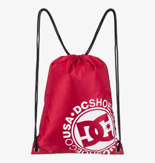 dcshoes, Cinched - Bolsa con cierre de cordón ajustable, TANGO RED (rrh0) 0 Cinched - Bolsa con cierre de cordón ajustable Rojo EDYBA03043 DC Shoes