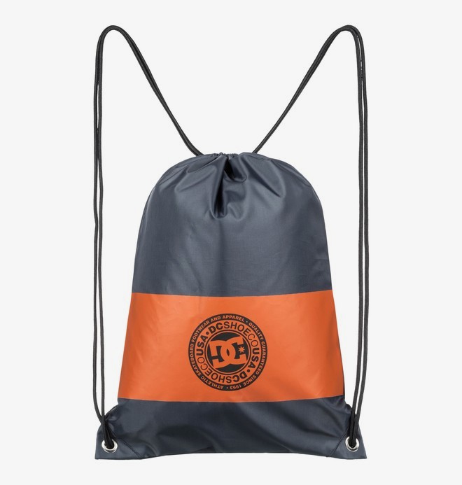 dcshoes, Cincho - Borsa con coulisse da Uomo, PEWTER (kpf0) 0 Cincho - Borsa con coulisse da Uomo Black EDYBA03055 DC Shoes