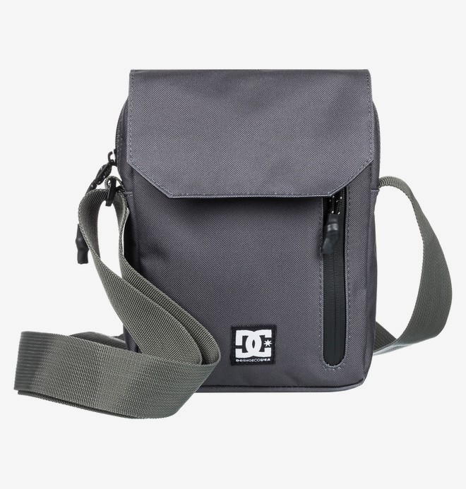 dcshoes, Starcher 2.5L - Kleine Schoudertas voor Heren, PEWTER (kpf0) 0 Starcher 2.5L - Kleine Schoudertas voor Heren Black EDYBA03059 DC Shoes