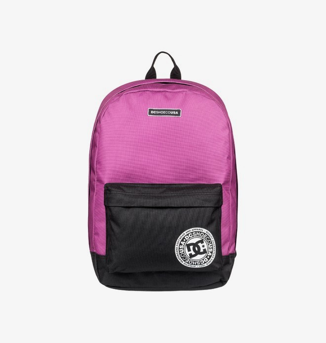 dcshoes, Backstack 18.5L - Medium Backpack, VIVID VIOLA (mnf0) 0 Backstack 18.5L - Medium Backpack Pink EDYBP03179 DC Shoes