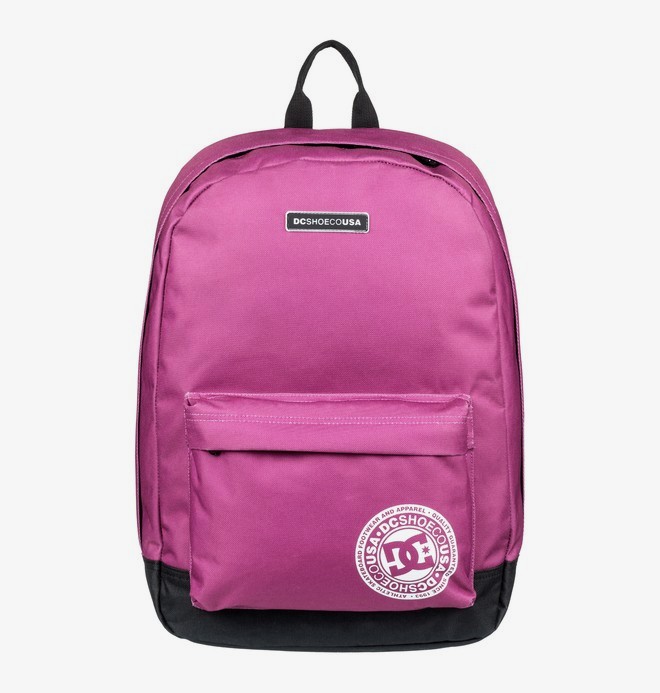 dcshoes, Backstack 18.5L - Medium Backpack, VIVID VIOLA (mnf0) 0 Backstack 18.5L - Medium Backpack Pink EDYBP03180 DC Shoes
