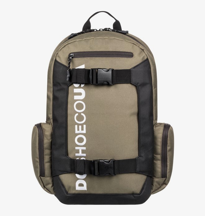 dcshoes, Chalkers 28L - Grote Rugzak, FATIGUE GREEN/WHITE (xccw) 0 Chalkers 28L - Grote Rugzak Brown EDYBP03189 DC Shoes