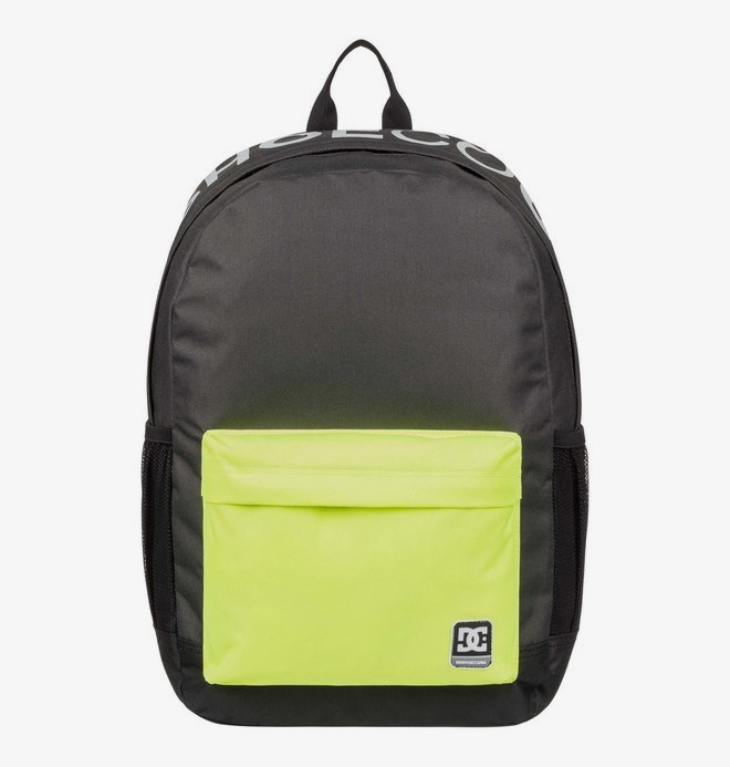 dcshoes, Backsider - Zaino medio da Uomo, DARK OLIVE/SAFETY YELLOW (xkky) 0 Backsider - Zaino medio da Uomo Black EDYBP03202 DC Shoes