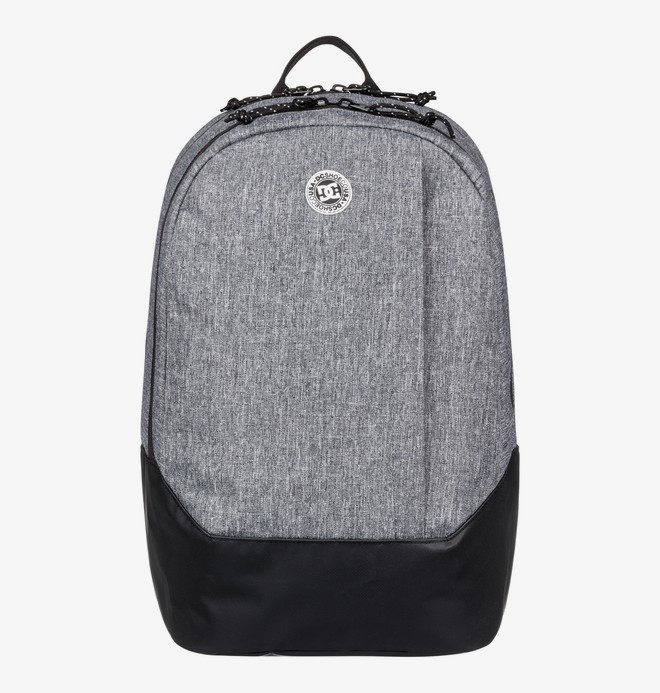 dcshoes, Punchyard 22L - Medium Rugzak voor Heren, CHARCOAL HEATHER (kteh) 0 Punchyard 22L - Medium Rugzak voor Heren Black EDYBP03206 DC Shoes