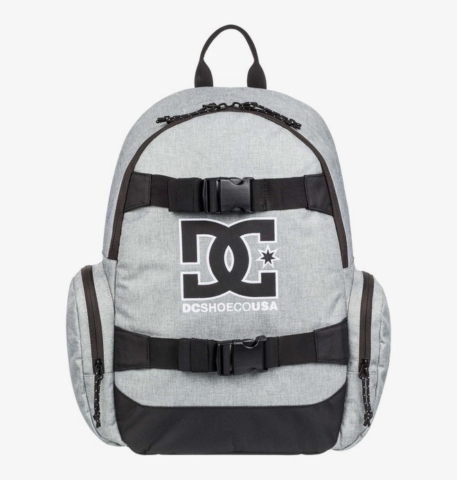 dcshoes, Lock Clocker 25L - Medium Rugzak voor Heren, GREY HEATHER (knfh) 0 Lock Clocker 25L - Medium Rugzak voor Heren Black EDYBP03208 DC Shoes