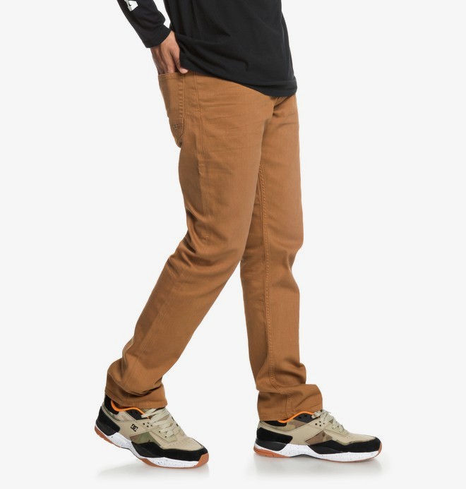 dcshoes, Sumner - Straight Fit Jeans for Men, DC WHEAT (nnw0) 0 Sumner - Straight Fit Jeans for Men Orange EDYDP03389 DC Shoes