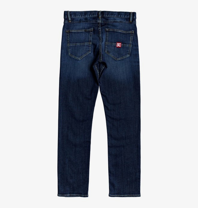 Worker Medium Stone - Straight Fit Jeans for Men  EDYDP03407