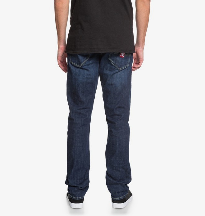 Worker Medium Stone - Straight Fit Jeans for Men  EDYDP03407