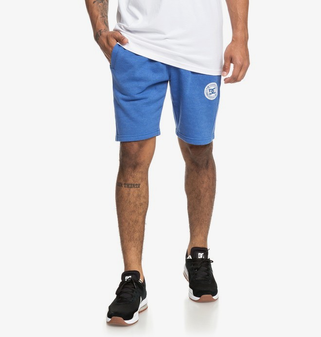 dcshoes, Rebel - Short en molleton pour Homme, NAUTICAL BLUE (bqr0) 0 Rebel - Short en molleton pour Homme Bleu EDYFB03064 DC Shoes