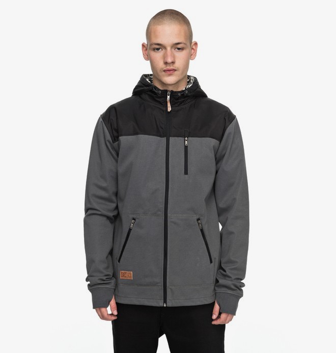 water resistant zip up hoodie