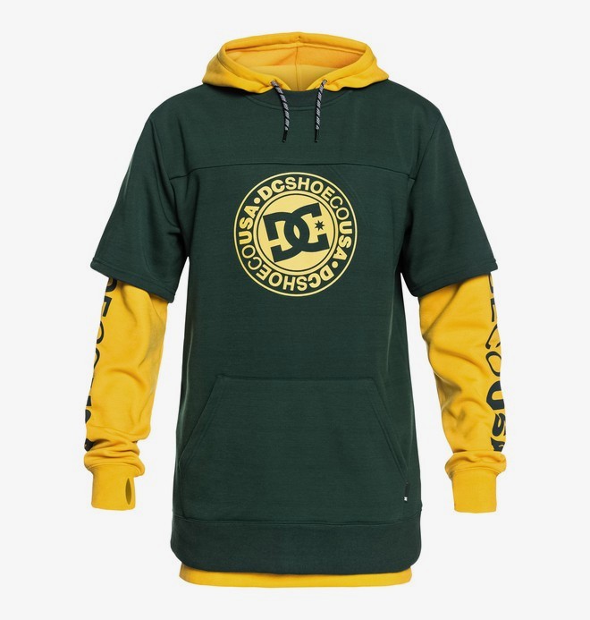 dcshoes, Dryden - Sweat à capuche technique pour Homme, PINE GROVE (gzf0) 0 Dryden - Sweat à capuche technique pour Homme Vert EDYFT03363 DC Shoes