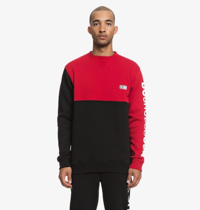 dcshoes, Clewiston - Sweatshirt pour Homme, BLACK (kvj0) 0 Clewiston - Sweatshirt pour Homme Noir EDYFT03404 DC Shoes