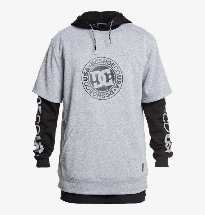 dcshoes, Dryden - Sweat à capuche double épaisseur pour Homme, BLACK (kvj0) 0 Dryden - Sweat à capuche double épaisseur pour Homme Noir EDYFT03442 DC Shoes