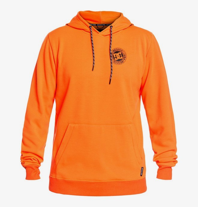 dcshoes, Snowstar - Felpa Impermeabile con Cappuccio da Uomo, SHOCKING ORANGE (nkr0) 0 Snowstar - Felpa Impermeabile con Cappuccio da Uomo Orange EDYFT03443 DC Shoes