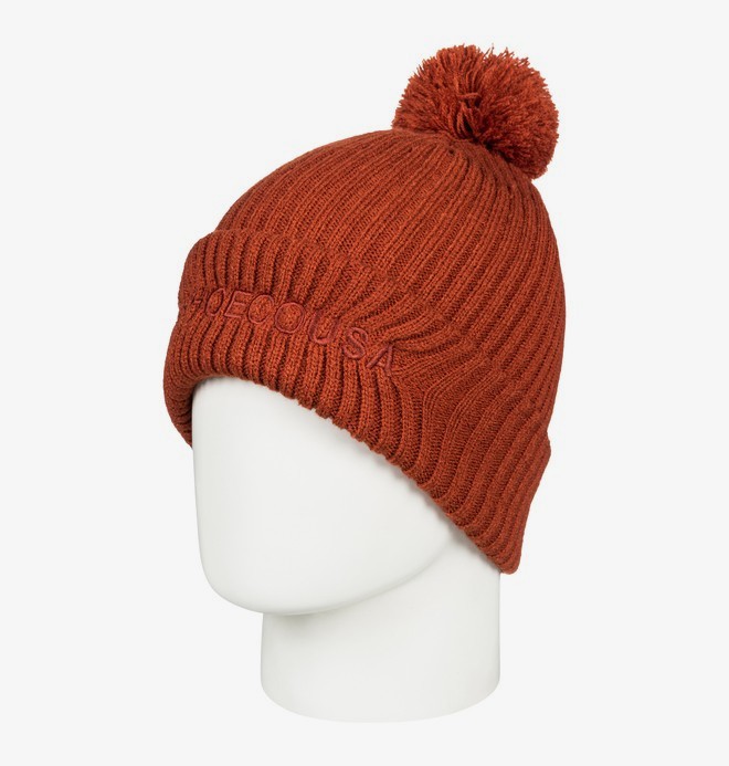 dcshoes, Trilogy 2 - Gorro con pompón para Hombre, HOT SAUCE (mnw0) 0 Trilogy 2 - Gorro con pompón para Hombre Rosa EDYHA03078 DC Shoes