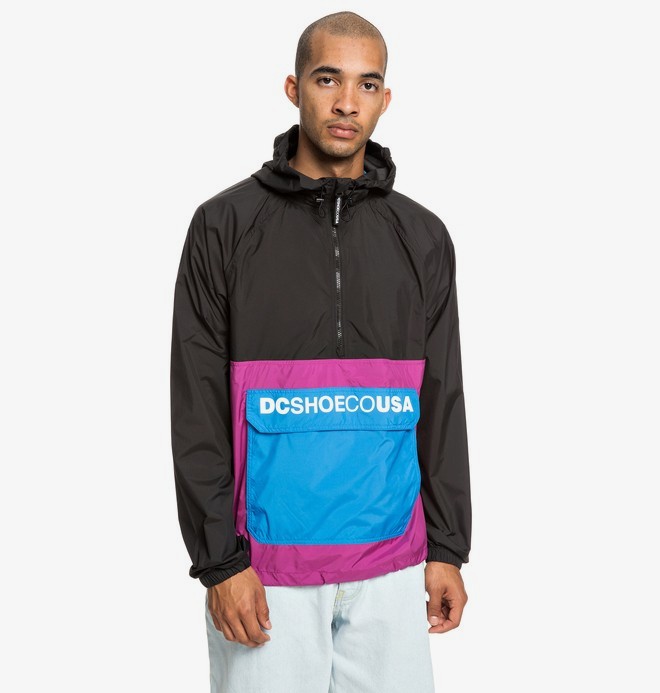 dcshoes, Sedgefield - Anorak Resistente al Agua con Capucha para Hombre, VIVID VIOLA (mnf0) 0 Sedgefield - Anorak Resistente al Agua con Capucha para Hombre Rosa EDYJK03167 DC Shoes
