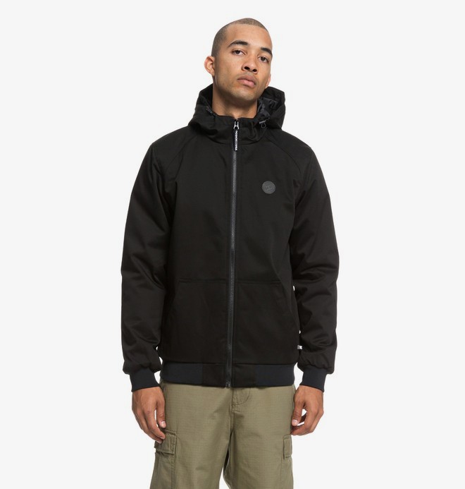 dcshoes, Ellis - Wasserabweisende Kapuzenjacke für Männer, BLACK (kvj0) 0 Ellis - Wasserabweisende Kapuzenjacke für Männer Schwarz EDYJK03169 DC Shoes