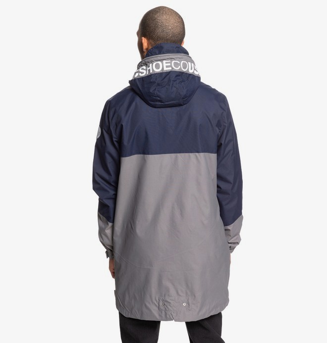 Nukove - Packable Waterproof Longline Fishtail Parka for Men  EDYJK03214