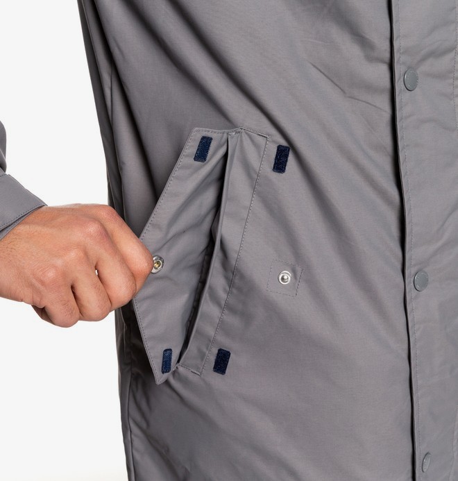 Nukove - Packable Waterproof Longline Fishtail Parka for Men  EDYJK03214