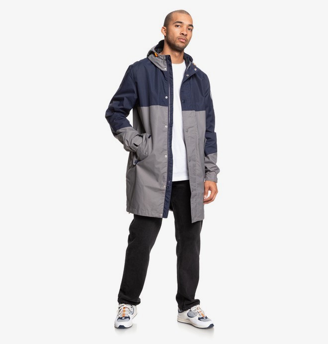 Nukove - Packable Waterproof Longline Fishtail Parka for Men  EDYJK03214