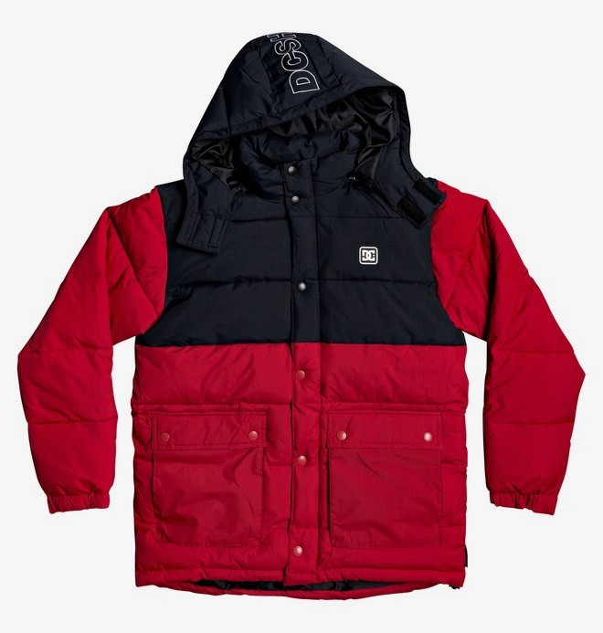 Straffen - Water-Resistant Hooded Puffer Jacket for Men  EDYJK03217