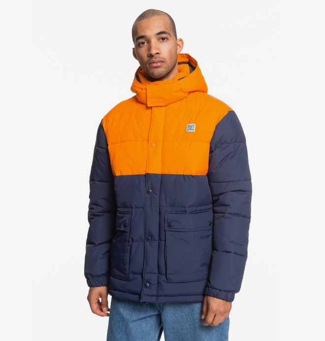 Straffen - Water-Resistant Hooded Puffer Jacket for Men  EDYJK03217