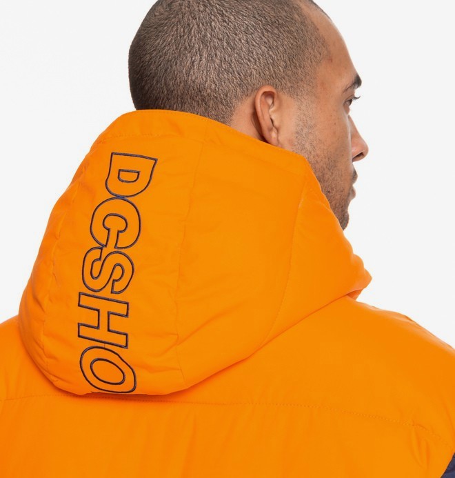 Straffen - Water-Resistant Hooded Puffer Jacket for Men  EDYJK03217