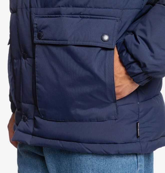 Straffen - Water-Resistant Hooded Puffer Jacket for Men  EDYJK03217