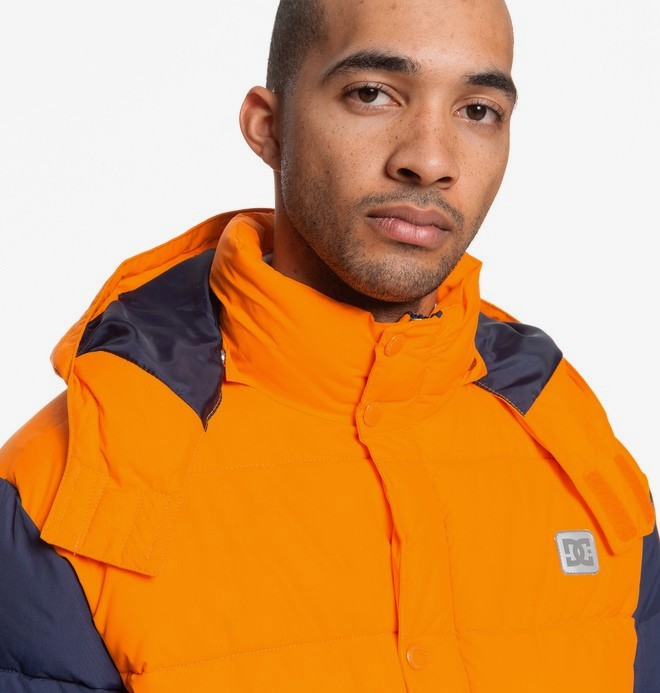 Straffen - Water-Resistant Hooded Puffer Jacket for Men  EDYJK03217